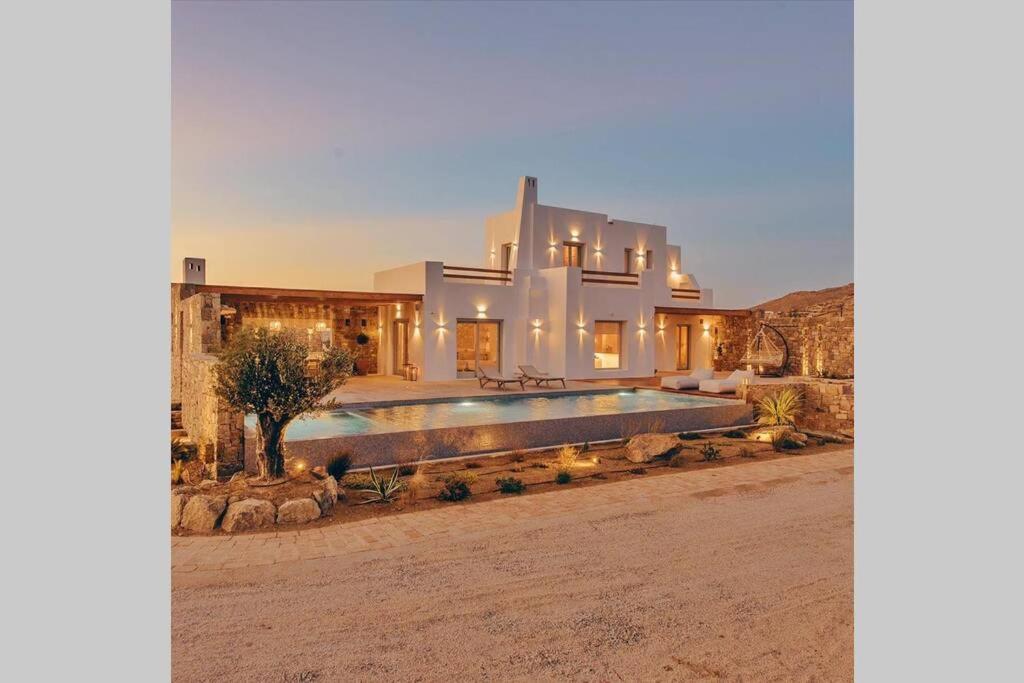 Blue Orchid Villa Mykonos Калафатис Экстерьер фото