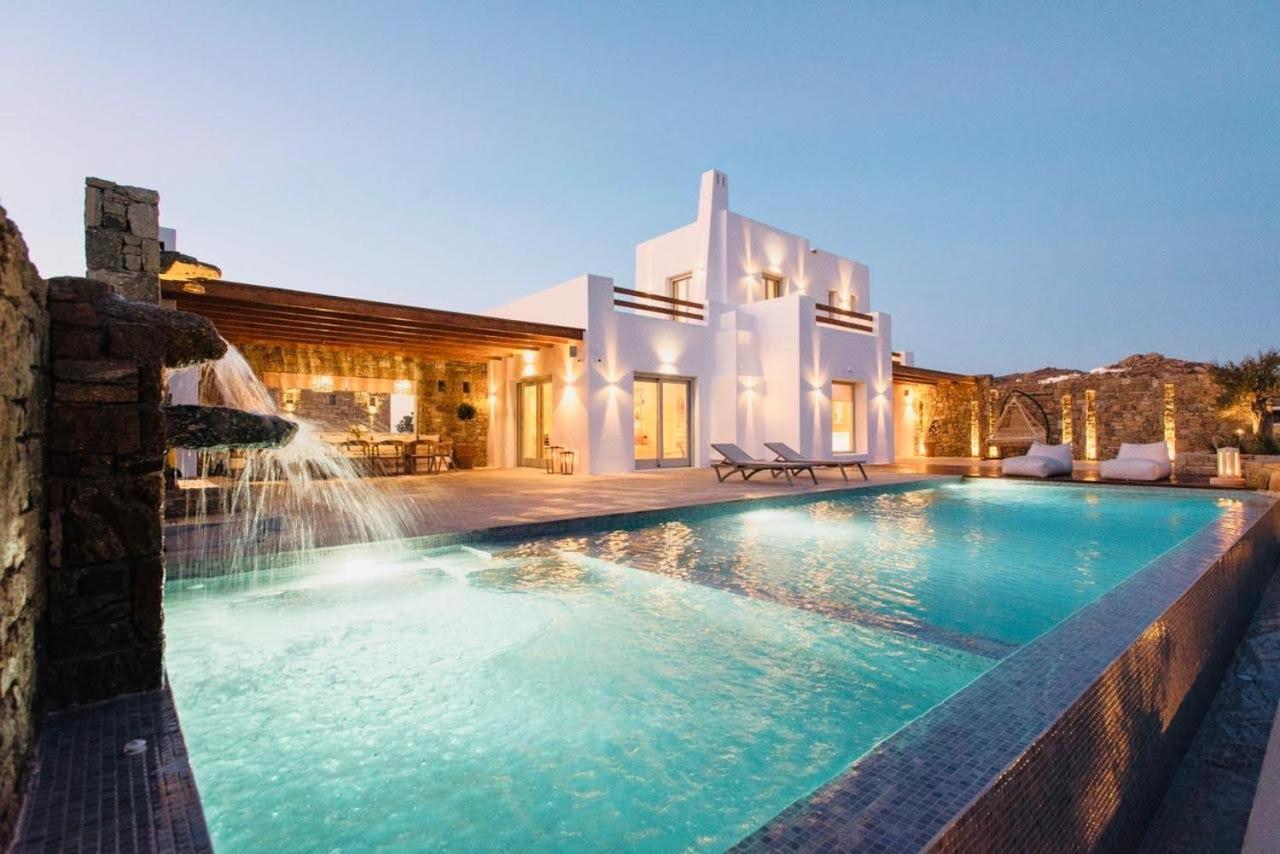 Blue Orchid Villa Mykonos Калафатис Экстерьер фото