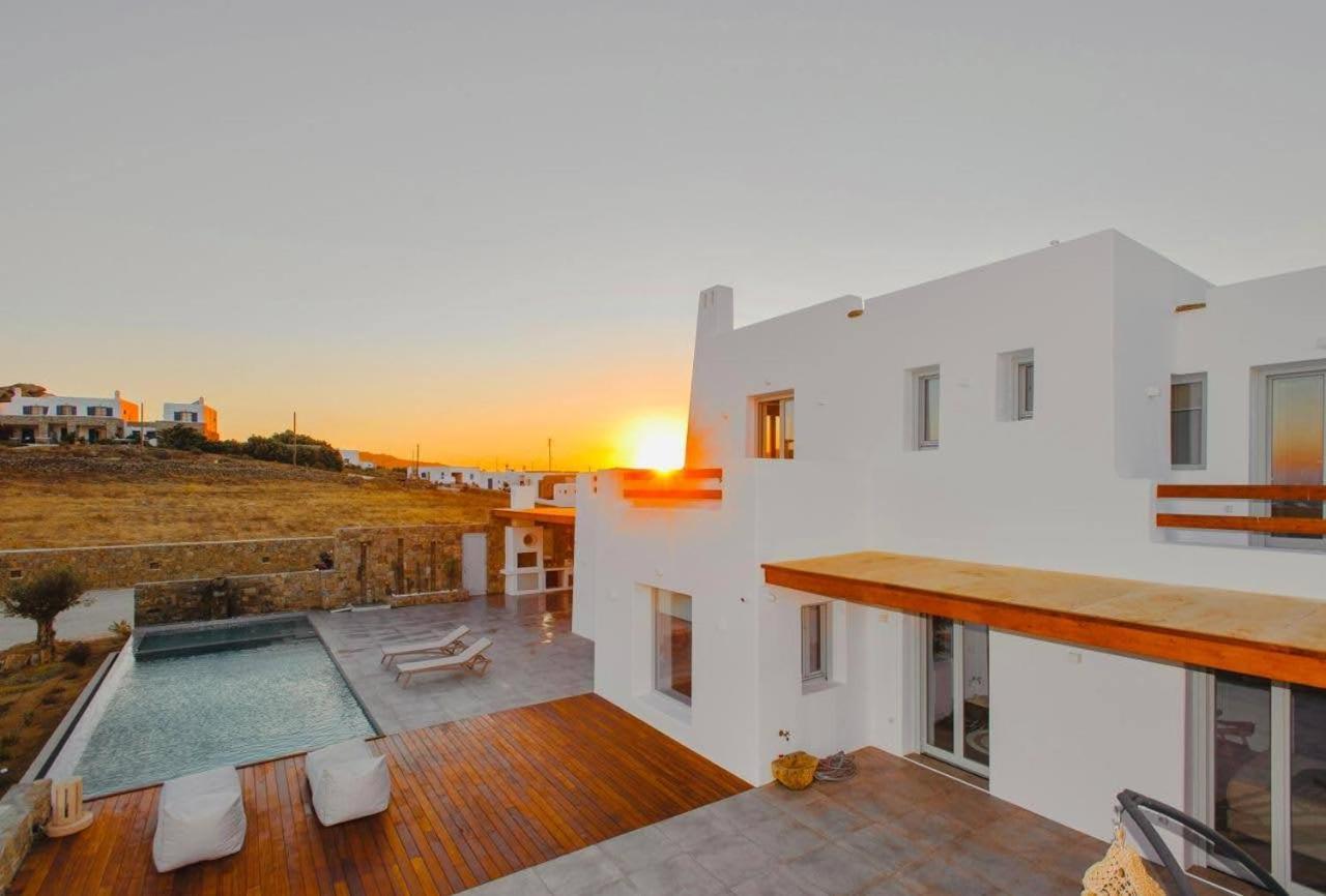 Blue Orchid Villa Mykonos Калафатис Экстерьер фото